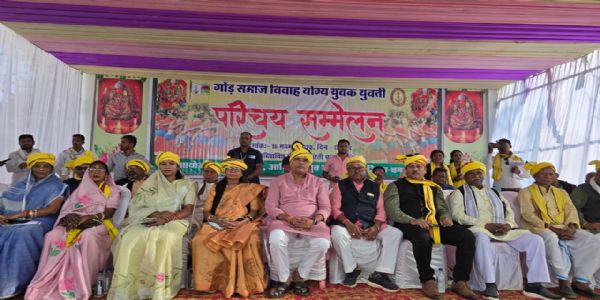 धमतरी : अनावश्यक खर्चों से बचाता है युवक–युवती परिचय सम्मेलन: इंदर चोपड़ा