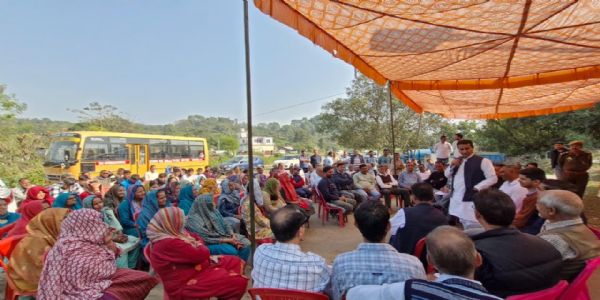 जसरोटिया ने डिंगा अंब ब्लॉक में कई प्रमुख विकास परियोजनाओं का किया उद्घाटन