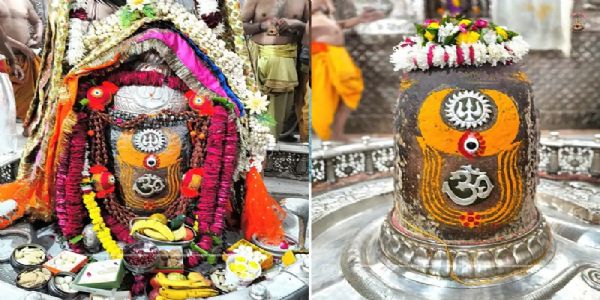 भगवान महाकाल का राजा स्वरूप श्रृंगार भगवान महाकाल का राजा स्वरूप श्रृंगार
