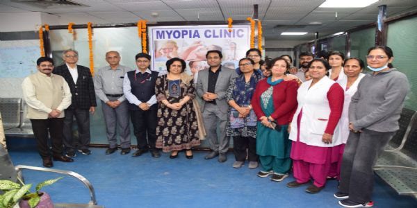सफदरजंग अस्पताल में खुला मायोपिया क्लिनिक सफदरजंग अस्पताल में खुला मायोपिया क्लिनिक