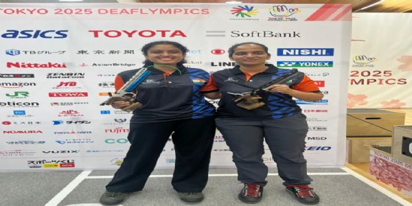 एयर पिस्टल में अनुया प्रसाद ने गोल्ड और प्रांजली धुमाल ने जीता सिल्वर एयर पिस्टल में अनुया प्रसाद ने गोल्ड और प्रांजली धुमाल ने जीता सिल्वर