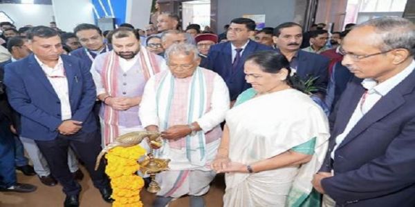जीतन राम मांझी ने 44वें आईआईटीएफ-2025 में एमएसएमई, केवीआईसी, सीओआईआर और एनएसएसएच मंडपों का किया उद्घाटन