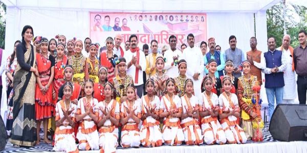 उपमुख्यमंत्री शर्मा ने 4.41 करोड़ की लागत के 250 सीटर नालंदा लाइब्रेरी का किया भूमिपूजन