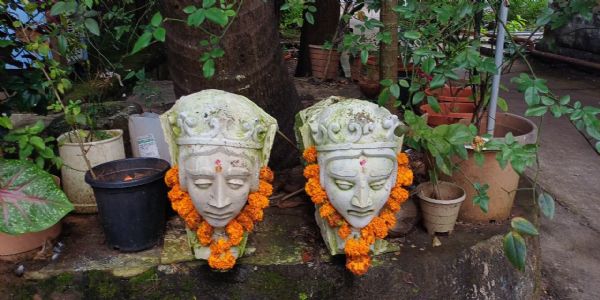 ठाणे : सैकड़ों वर्ष पूर्व की संतों की मूर्तियां मिली