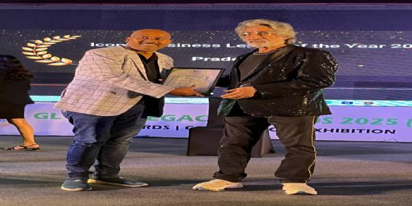 आइकॉनिक बिजनेस लीडर पुरूस्कार से सम्मानित हुए हरिद्वार के प्रदीप कुमार पाल
