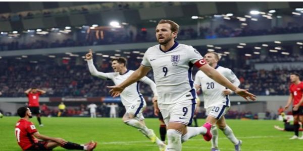 इंग्लैंड ने अल्बानिया को हराकर परफेक्ट रिकॉर्ड के साथ वर्ल्ड कप क्वॉलिफायर्स अभियान समाप्त किया