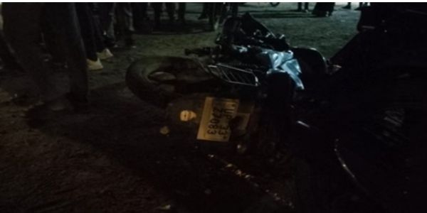 तेज़ रफ़्तार डंफर की टक्कर से पिता-पुत्र की मौत, चार घायल