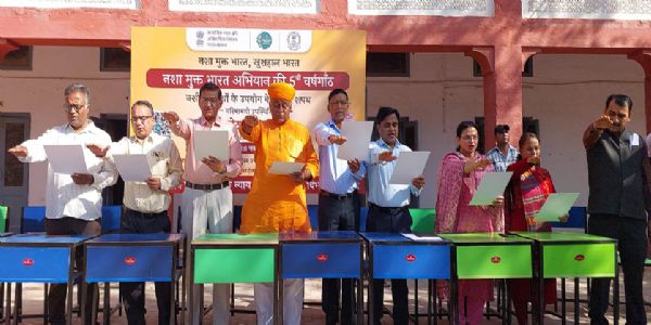 प्रधानमंत्री नरेन्द्र मोदी द्वारा प्रारम्भ ‘नशा मुक्त भारत अभियान’ बना जन आंदोलन