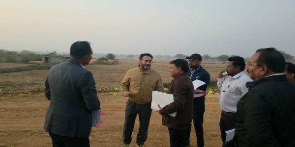 अंबिकापुर: प्रभारी सचिव ने किया नेशनल हाइवे बाइपास का निरीक्षण
