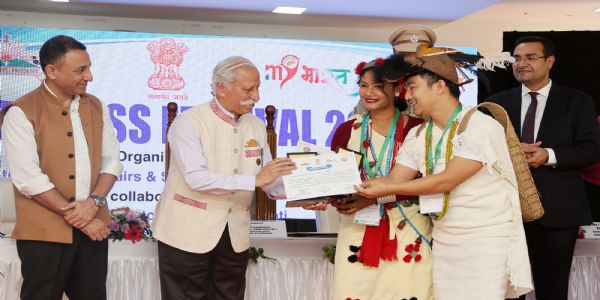 राज्यपाल ने एनएसएस महोत्सव के समापन समारोह में युवाओं को किया प्रेरित