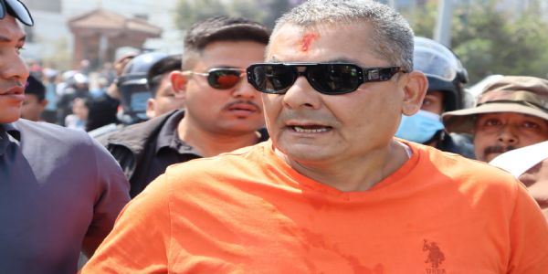 राजशाही समर्थक नेता दुर्गा प्रसाई राजशाही समर्थक नेता दुर्गा प्रसाई