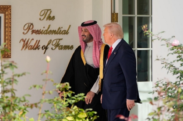 ट्रंप–बिन सलमान मुलाकात