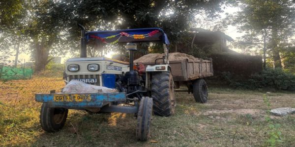 कोरिया: अवैध खनन पर बड़ी कार्रवाई, 7 वाहन जब्त, सभी मालिकों पर केस दर्ज