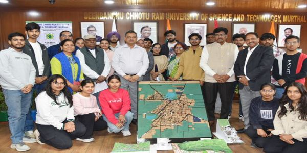 सोनीपत: ग्रामीण विकास हेतु विश्वविद्यालय परियोजना को प्रदर्शनी में राष्ट्रीय सम्मान मिला