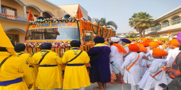 गुरु तेग बहादुर जी के 350वें शहीदी दिवस पर पानीपत से निकली हिंद की चादर यात्रा