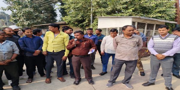 रोडवेज कर्मचारी संयुक्त परिषद ने गेट मीटिंग में उठाई प्रमुख मांगे