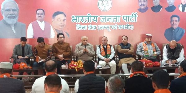 अशोक कौल ने डोडा में संगठनात्मक बैठक की