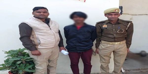 किशोरी से दुष्कर्म में फरार आरोपित गिरफ्तार