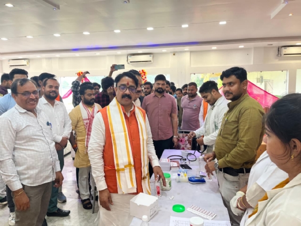 हुतात्मा दिवस पर बजरंग दल का रक्तदान शिविर, 175 यूनिट हुआ रक्तदान