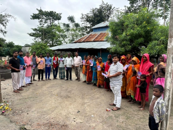 अररिया फोटो:अभाविप का मतदाता जागरूकता अभियान