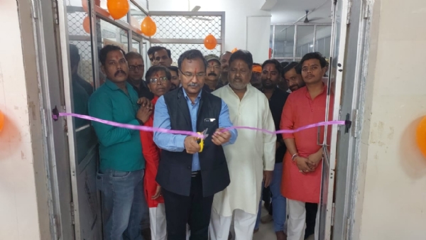 रक्तदान शिविर का उद्घाटन करते एसडीएम रजनीकांत