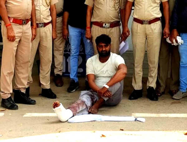 पुलिस ने 25 हजार का इनामी बदमाश भूपेन्द्र उर्फ भूपा दबोचा