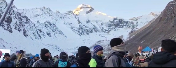 आदि कैलाश में  अल्ट्रा रन मैराथन।