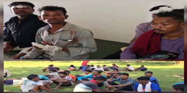 घरेलू विवाद में पुत्र ने मां को मारी थप्पड़, महिला के मायके व ससुराल पक्ष में जमकर मारपीट, 10 घायल