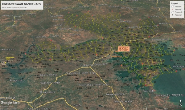 ओंकारेश्वर अभयारण्य का स्वरूप ओंकारेश्वर अभयारण्य का स्वरूप