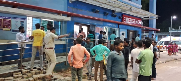 विष्णुपुर में एक्सीडेंट