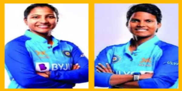 महिला क्रिकेट विश्वकप में भारतीय क्रिकेट टीम में शामिल दीप्ति शर्मा व स्नेहा राणा। महिला क्रिकेट विश्वकप में भारतीय क्रिकेट टीम में शामिल दीप्ति शर्मा व स्नेहा राणा।