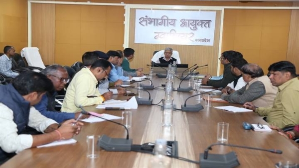 संबंधित अधिकारियों की बैठक संबंधित अधिकारियों की बैठक