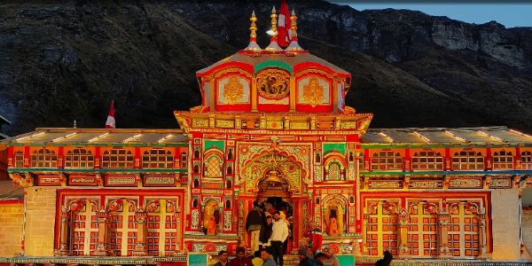 बदरीनाथ धाम।