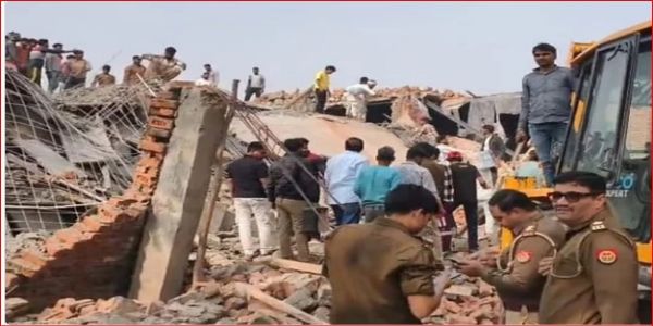 (अपडेट)निर्माणाधीन मकान की छत के मलबे के नीचे दबे चार मजदूरों की मौत, मकान मालिक के खिलाफ गैर इरादतन हत्या का मुकदमा दर्ज