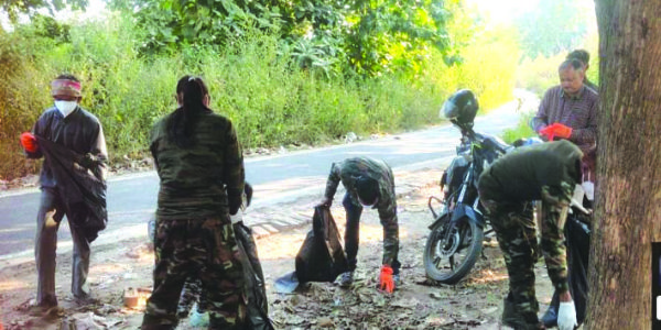 दूसरे दिन भी चलाया सफाई अभियान, 10 टन कूड़ा किया एकत्रित