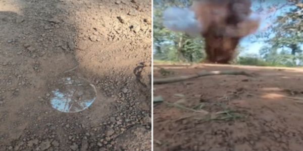 छत्तीसगढ़ के बीजापुर में चिहका-उसपरी मार्ग पर 10 किलो का आईईडी बरामद