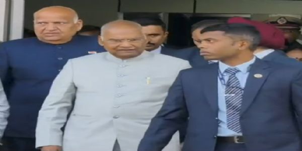 पूर्व राष्ट्रपति कोविंद का जोधपुर पहुंचने पर स्वागत