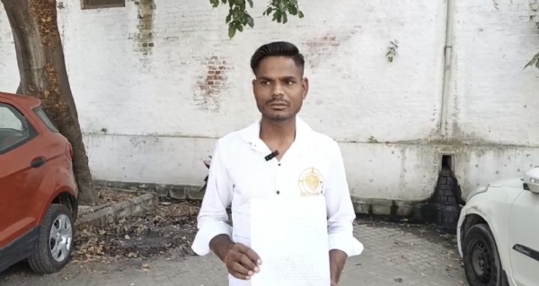 पीड़ित युवक मनोज