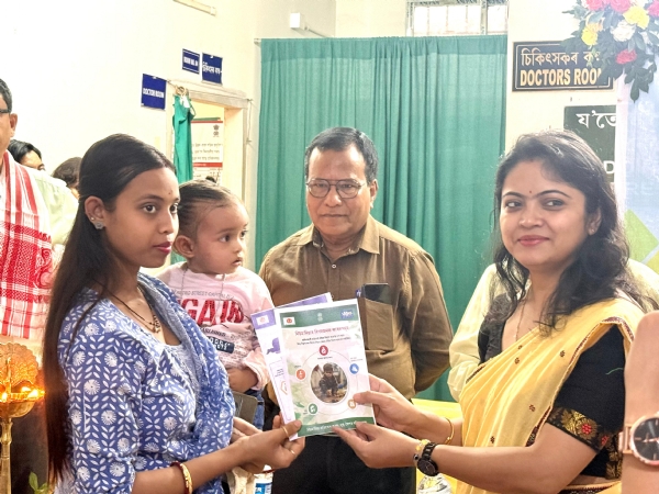 सातगांव नगरीय राज्य आयुष्मान आरोग्य मंदिर में सांस अभियान का शुभारंभ सातगांव नगरीय राज्य आयुष्मान आरोग्य मंदिर में सांस अभियान का शुभारंभ