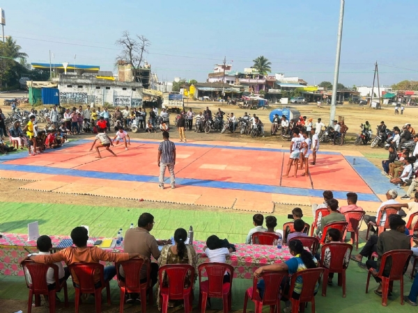 Seoni: Exciting Kabaddi matches in MP Festival, Dhobisrara team emerged victorious