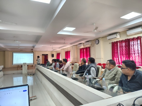 धान खरीदी व्यवस्था की समीक्षा बैठक धान खरीदी व्यवस्था की समीक्षा बैठक