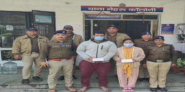 ऑपरेशन कालनेमि : बांग्लादेशी नागरिक के साथ एक महिला गिरफ्तार