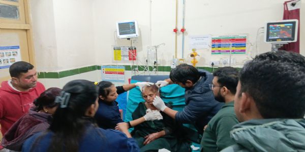 गुलदार के हमले में महिला घायल