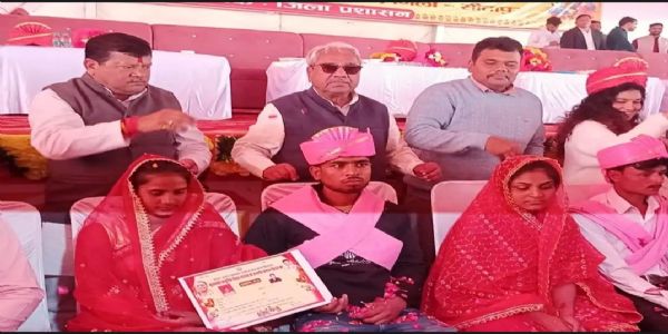 योगी सरकार का सामूहिक विवाह कार्यक्रम बना उम्मीदों की सबसे बड़ी शाम