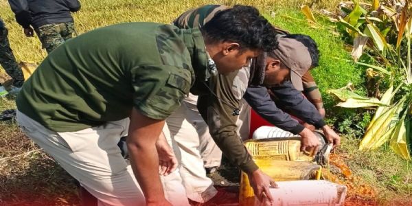 दांतन में अवैध चोलाई शराब के विरुद्ध आबकारी विभाग का बड़ा अभियान