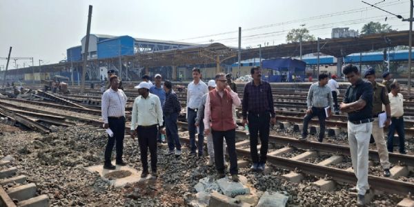 शलिमार रेलवे स्टेशन पर नॉन-इंटरलॉकिंग कार्य सफलतापूर्वक पूरा