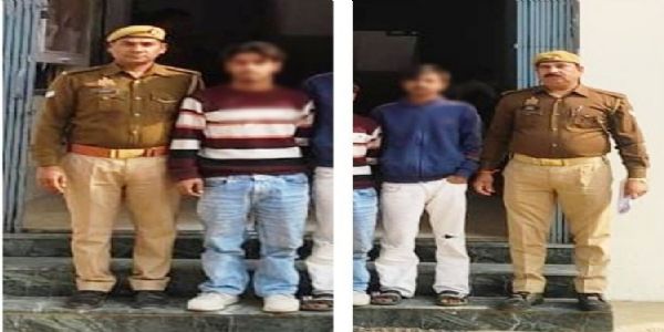 दाे किलो चरस के साथ दो तस्कर गिरफ्तार