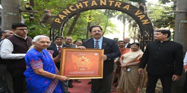 राज्यपाल ने पंचतन्त्र वाटिका-2 का किया उदघाटन