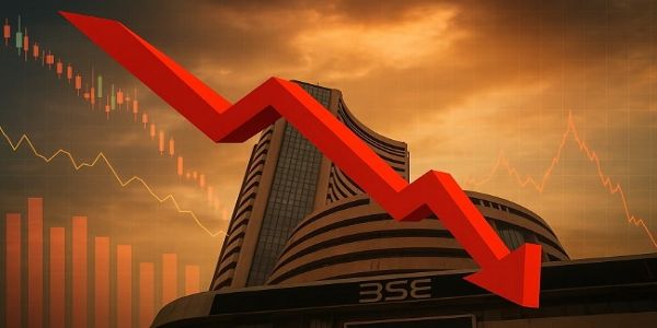 शेयर बाजार के लोगो का प्रतीकात्‍मक चित्र