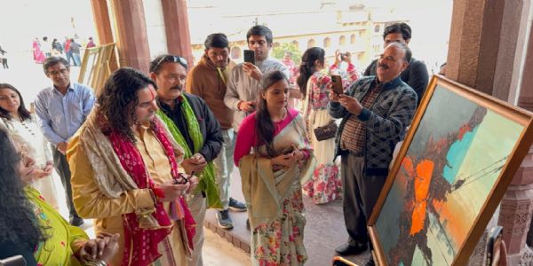 आमेर महल में जयपुर हेरिटेज फोटो व पेंटिंग एग्जीबिशन की हुई शुरुआत